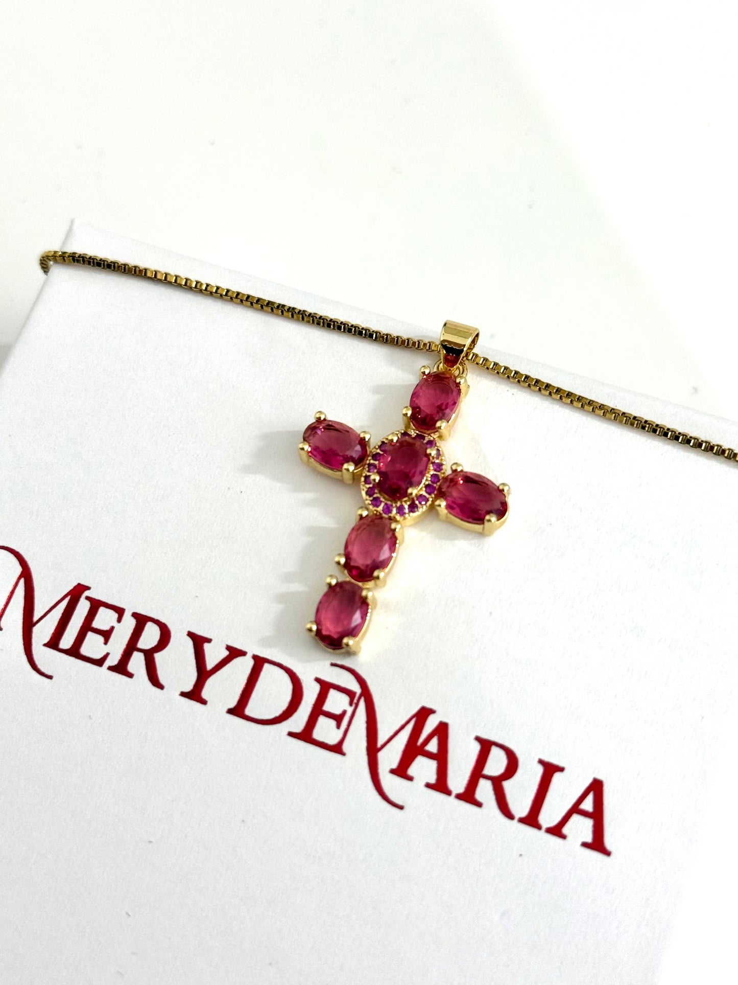 Collar Cruz Circonita