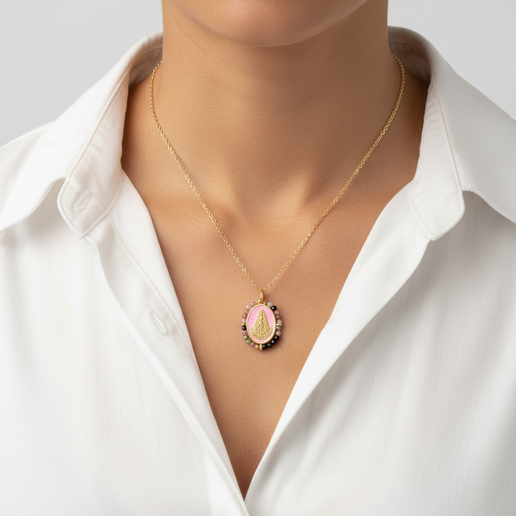 Collar virgen del Rocío