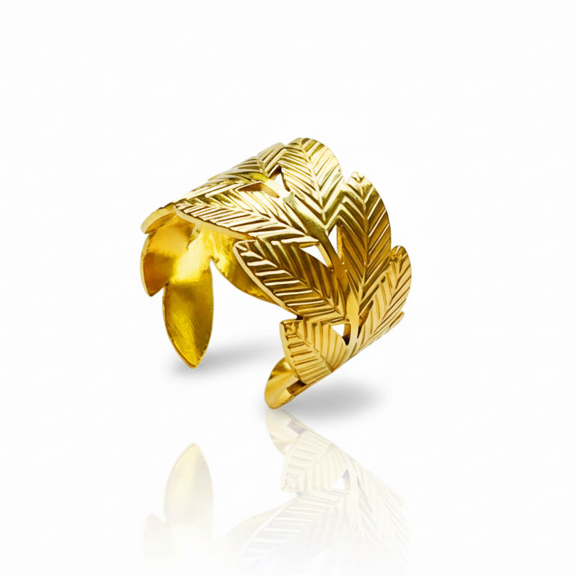 Anillo Flor Unidas