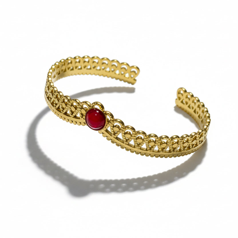 Brazalete Rubí