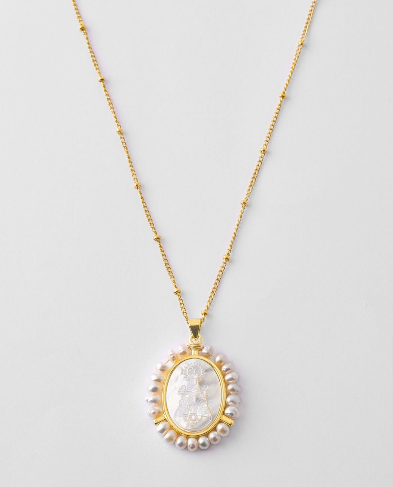 Collar virgen de la Covadonga