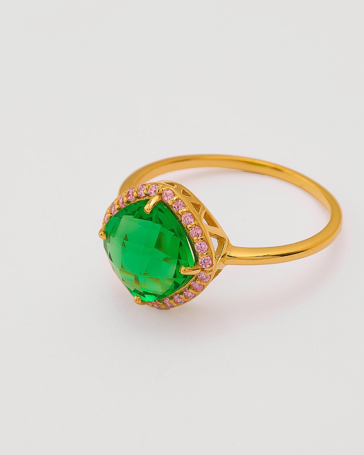 Anillo Circonita cuadrada