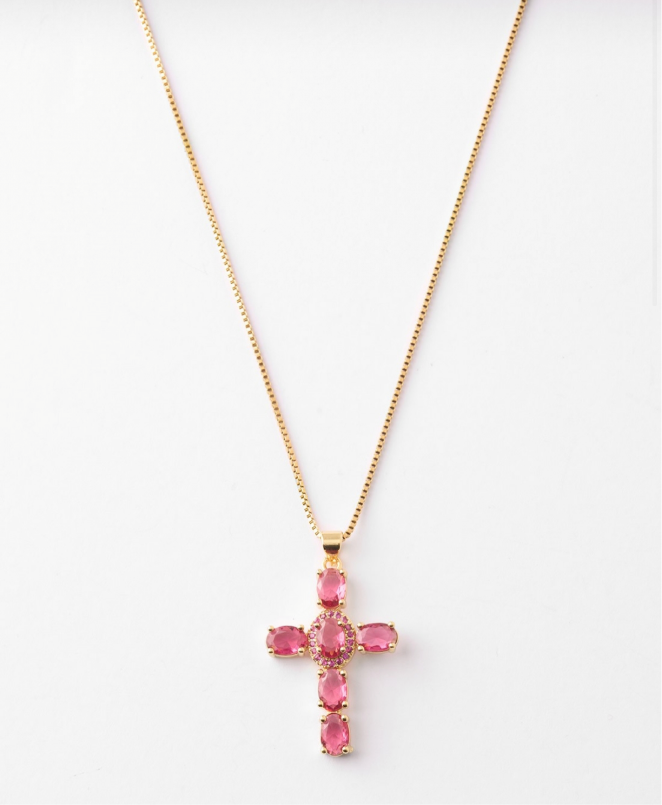 Collar Cruz Circonita