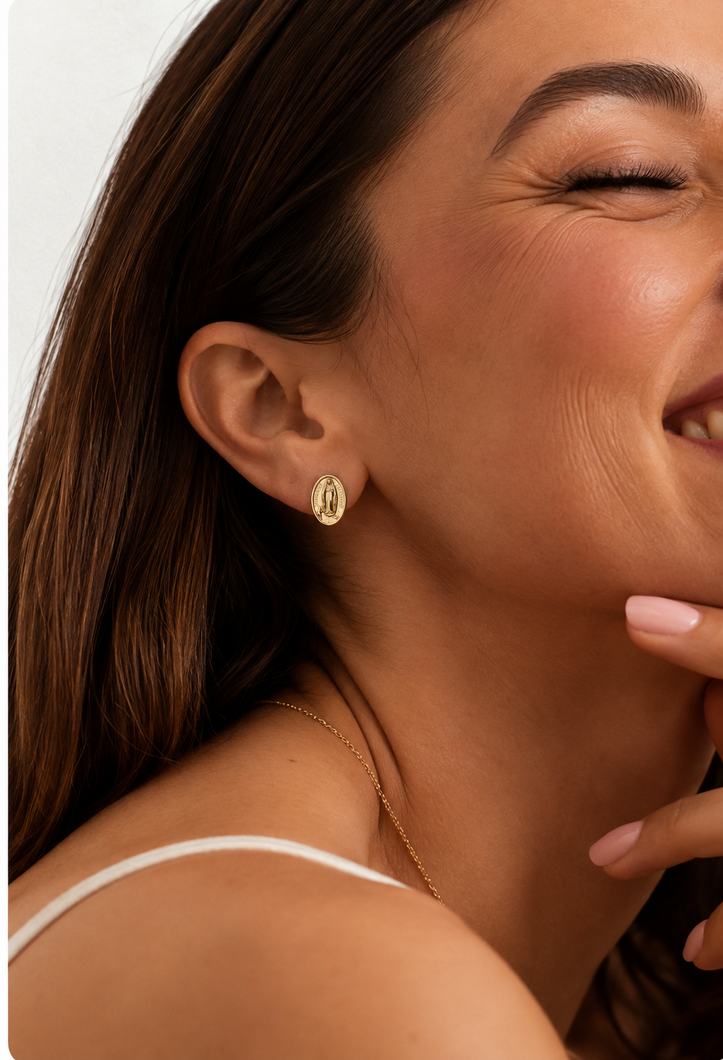 Pendientes Virgen de Lourdes