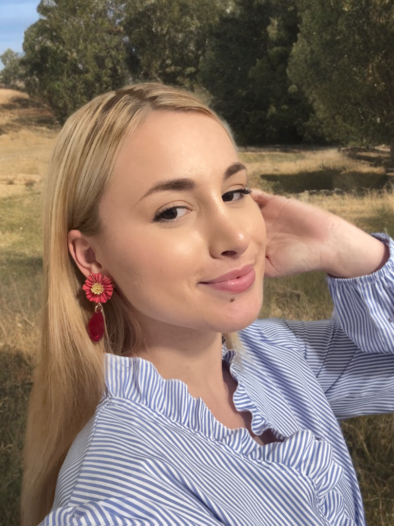 Pendientes Clavel Rojo