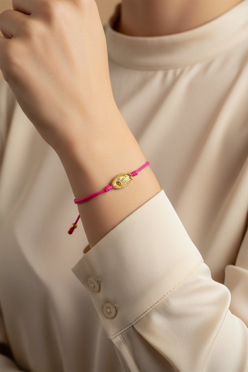 Pulsera virgen Guadalupe - Rosa