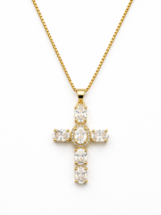 Collar Vega - Circonitas Blanca