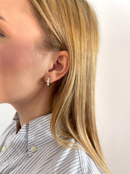 Pendientes Celeste