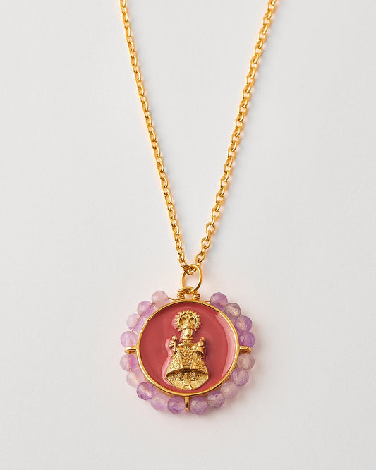 Collar medalla virgen Covadonga