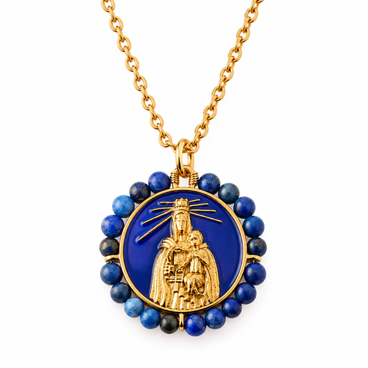Collar Medalla virgen del Carmen