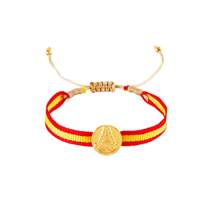 Pulsera virgen del Rocío - Roja