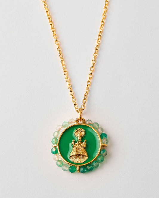 Collar Medalla Virgen Covadonga