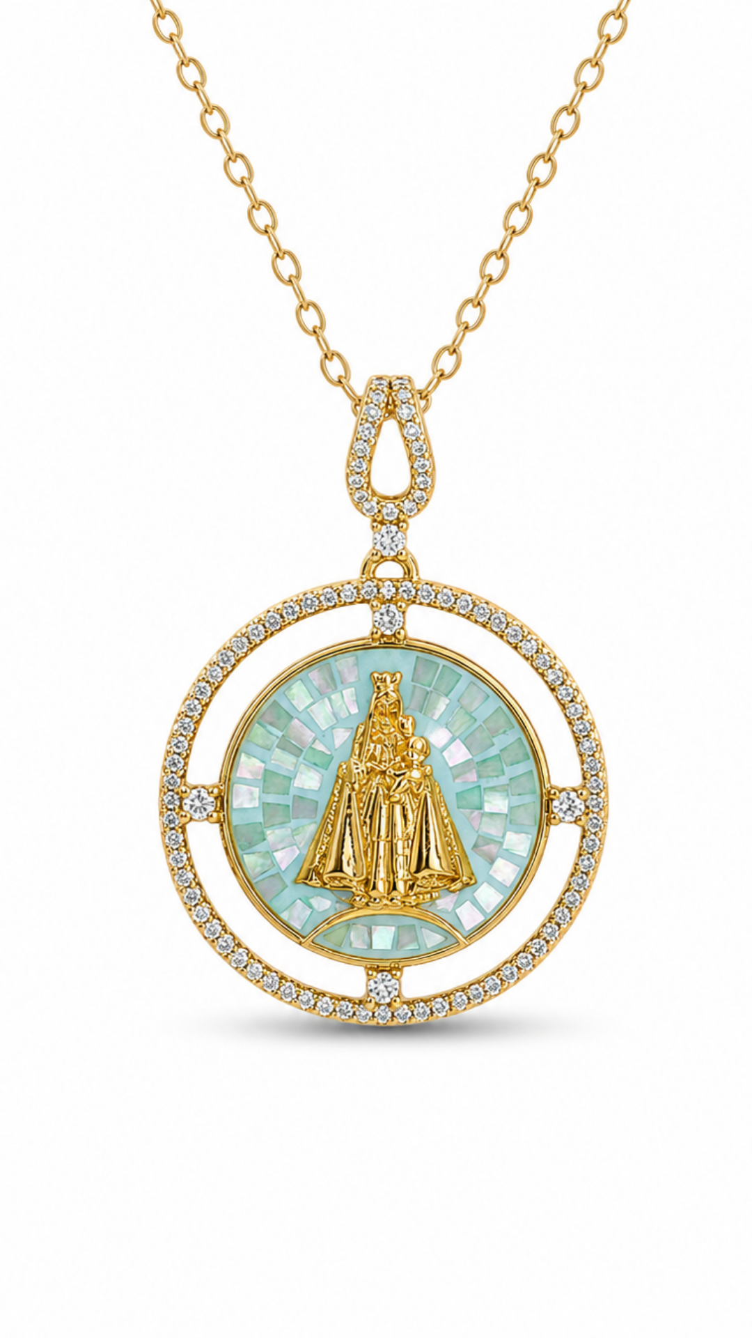 Collar Virgen de Montserrat