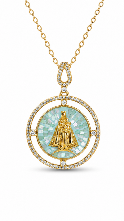 Collar Virgen de Montserrat