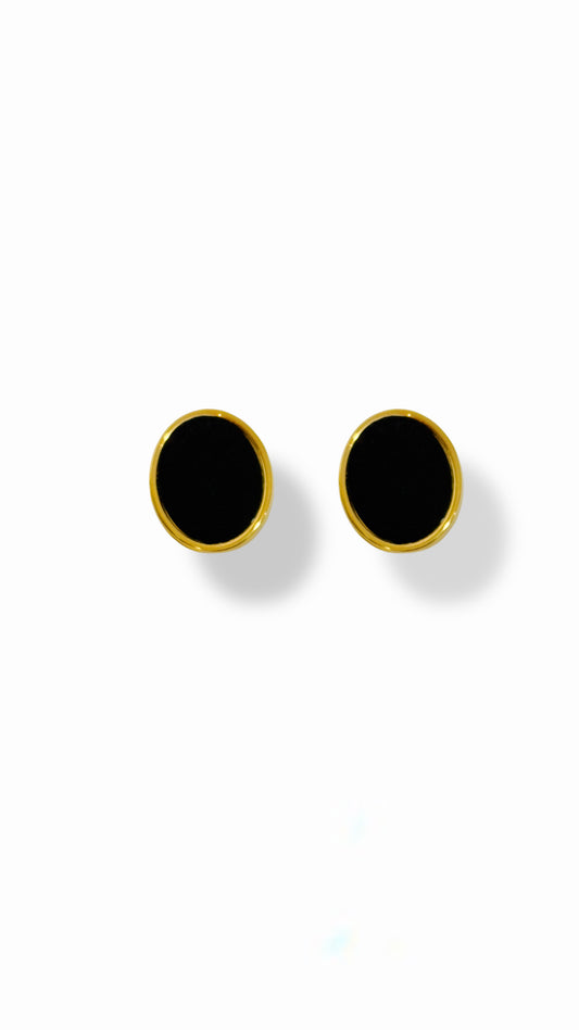 Pendientes Oro negro