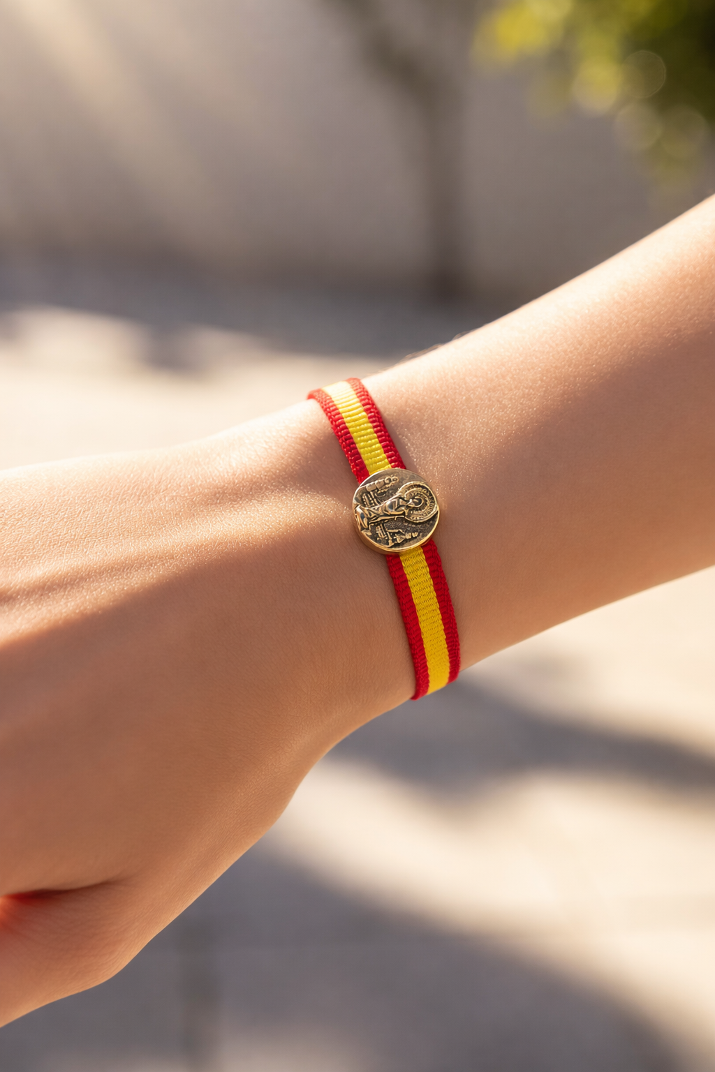 Pulsera virgen del Pilar - Roja