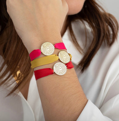 Pulsera Padre nuestro - Roja