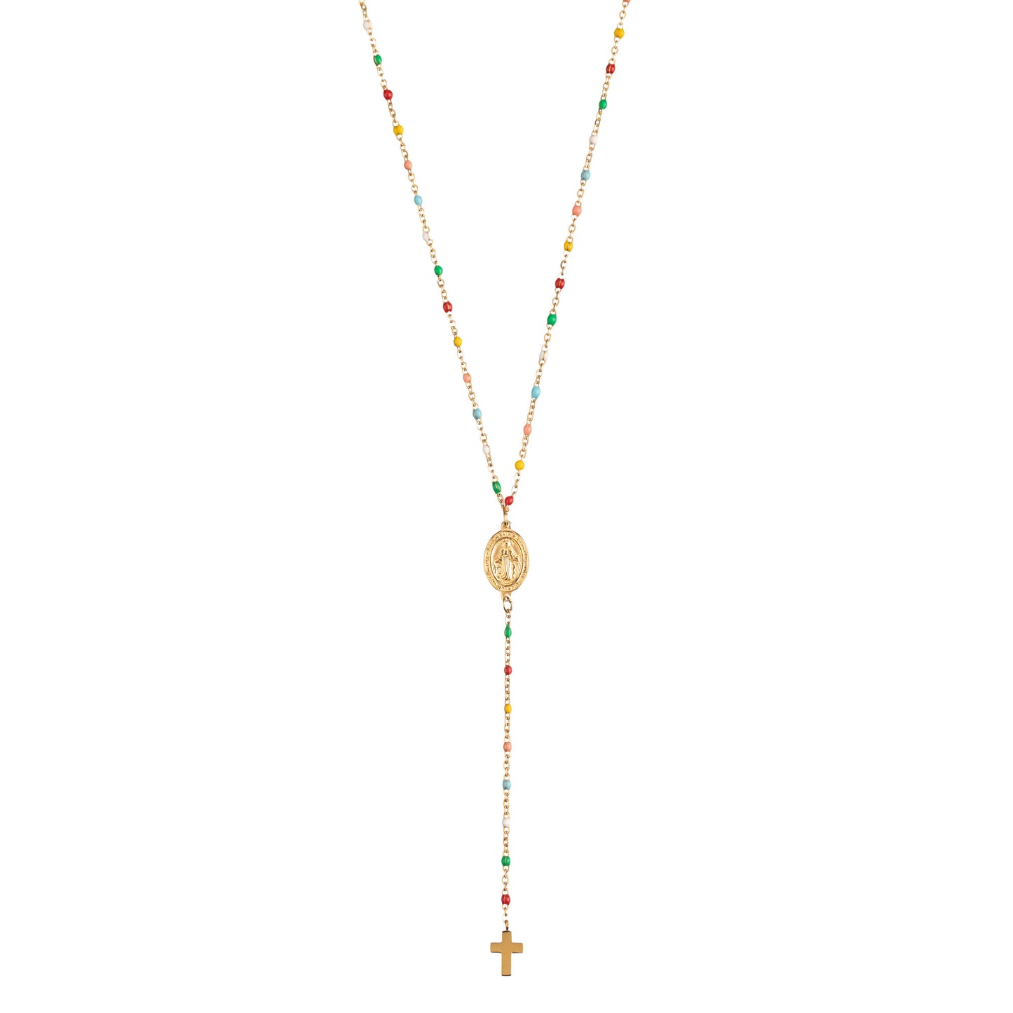 Collar Rosario-  Multicolor