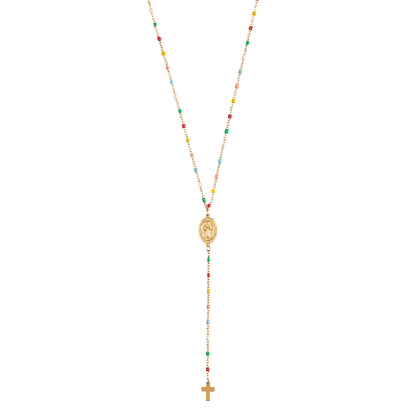 Collar Rosario-  Multicolor