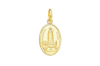 Colgante Medalla Virgen de Fátima