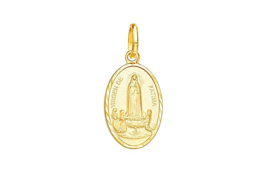 Colgante Medalla Virgen de Fátima