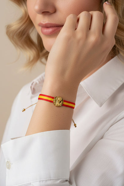 Pulsera virgen del Pilar - Roja