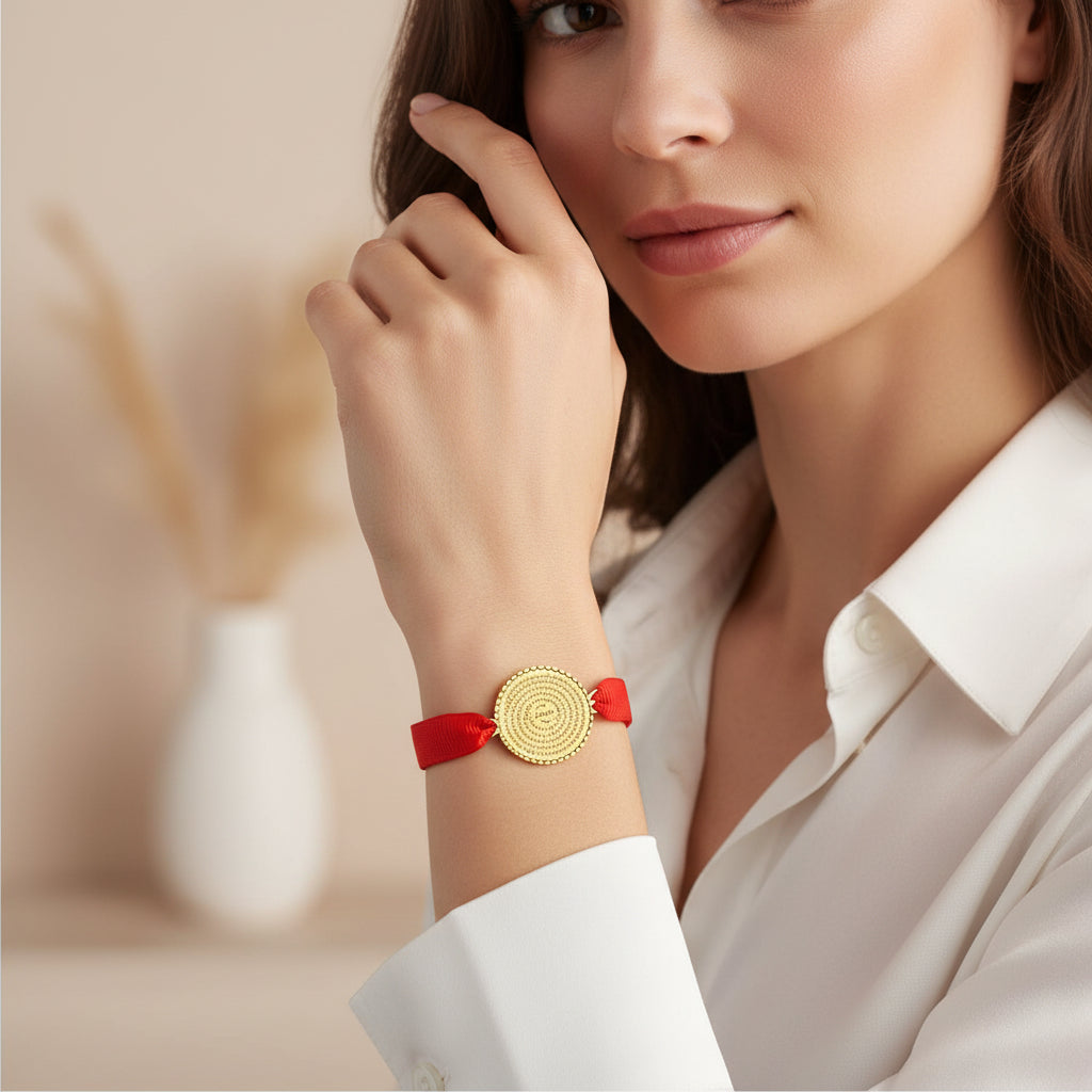 Pulsera Padre nuestro - Roja