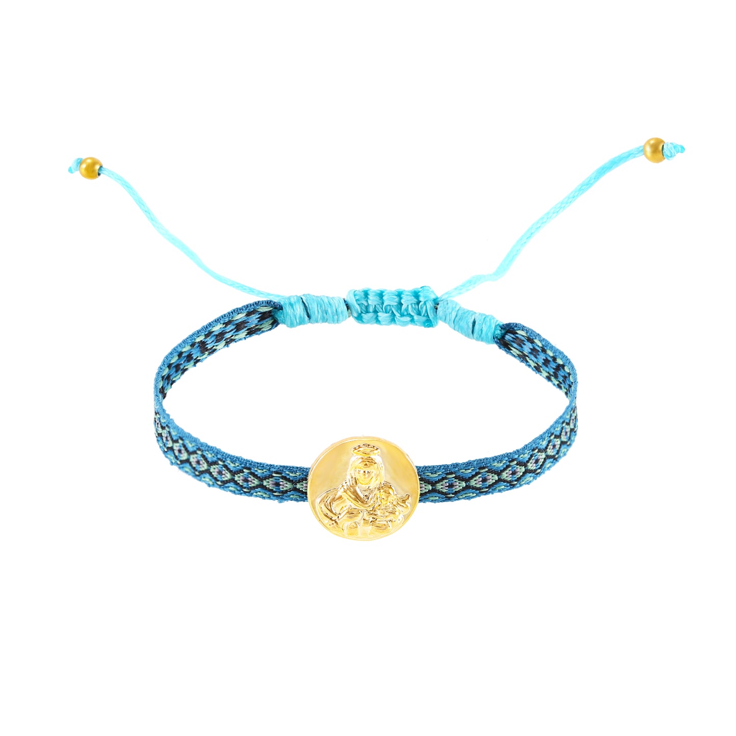 Pulsera Virgen del Carmen – Amazonita
