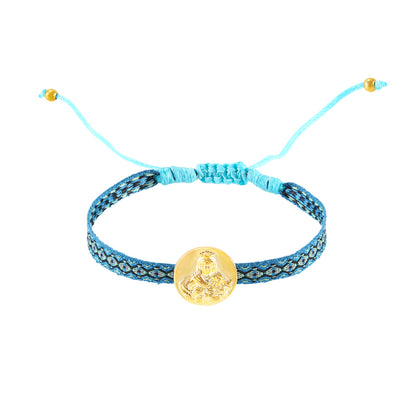 Pulsera Virgen del Carmen – Amazonita