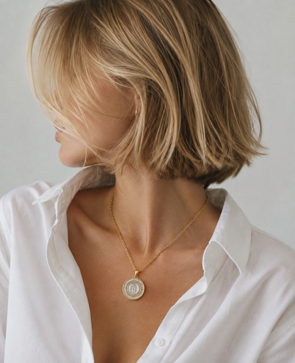 Collar Virgen de Lourdes