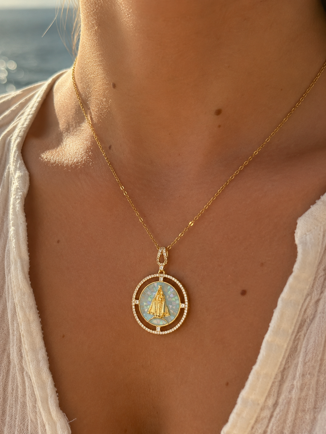 Collar Virgen de Montserrat