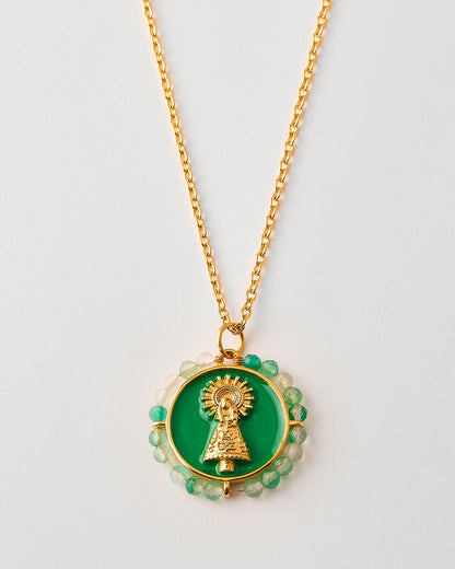 Collar medalla virgen del Pilar