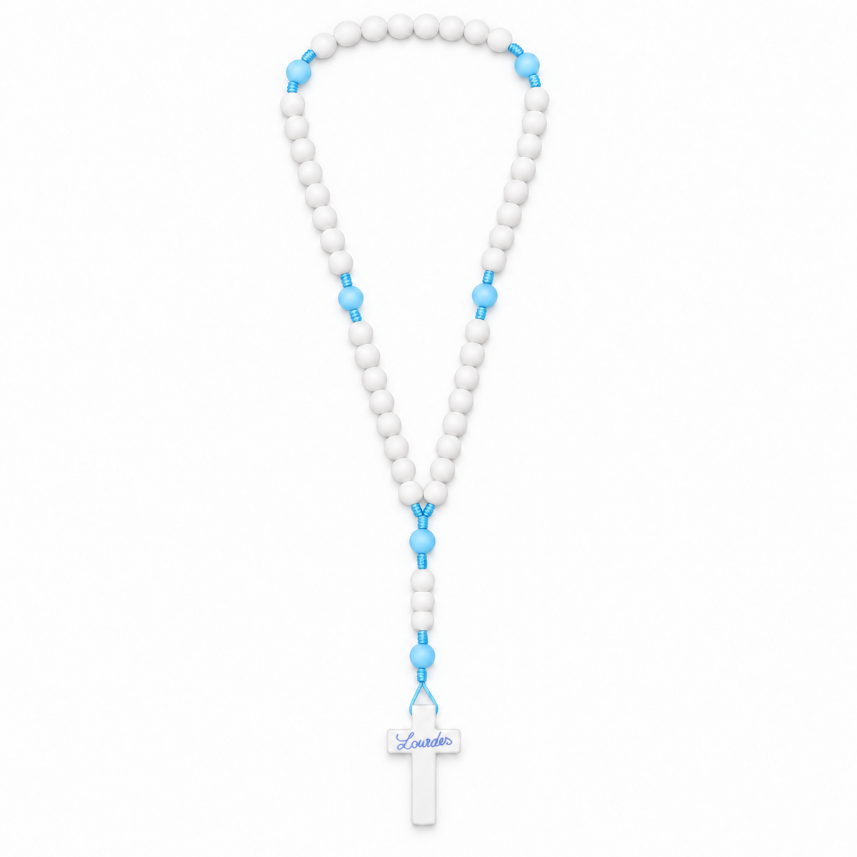 Rosario de Lourdes — Blanco y Azul