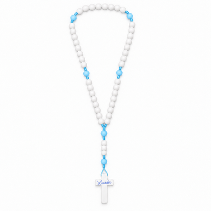 Rosario de Lourdes — Blanco y Azul