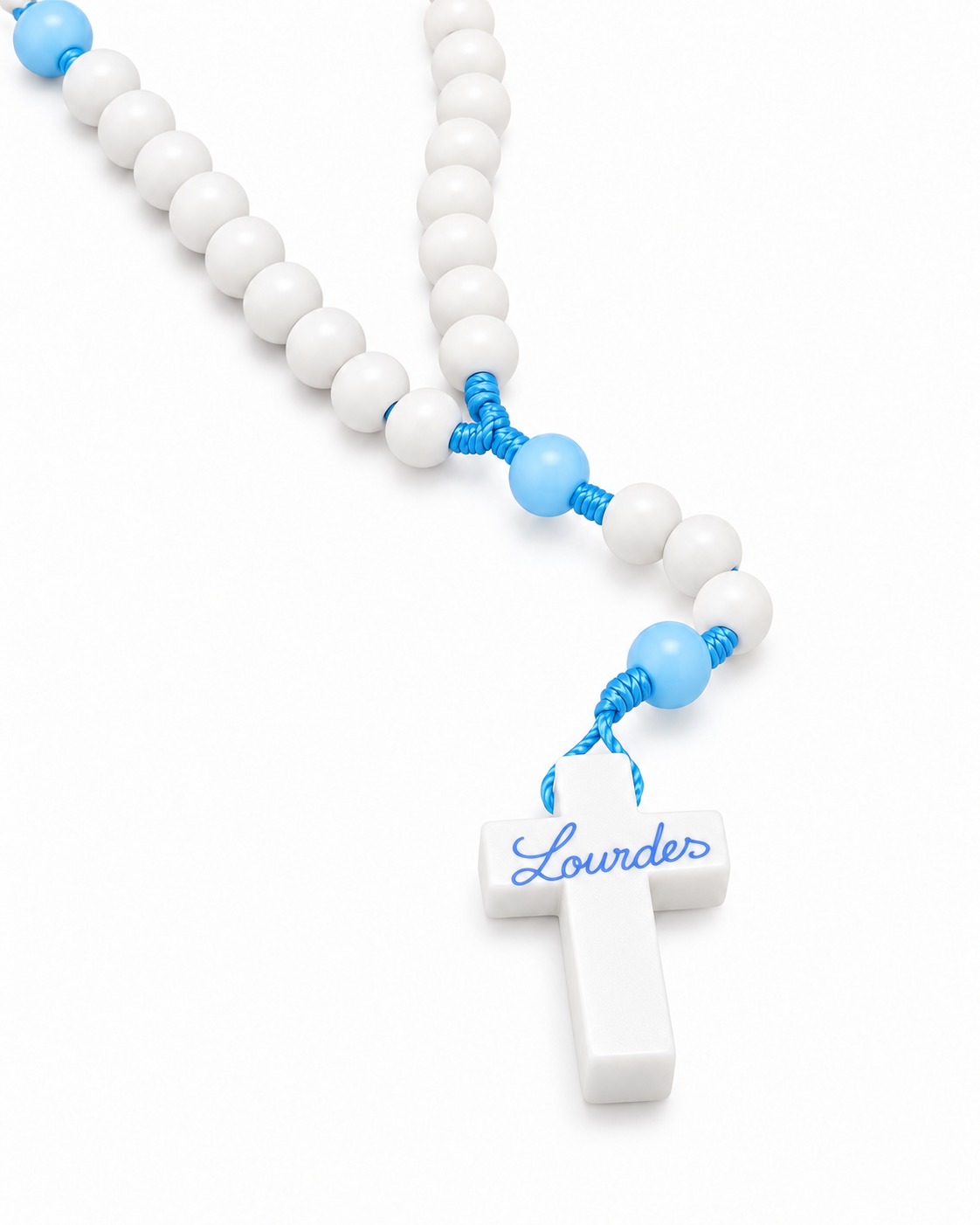 Rosario de Lourdes — Blanco y Azul