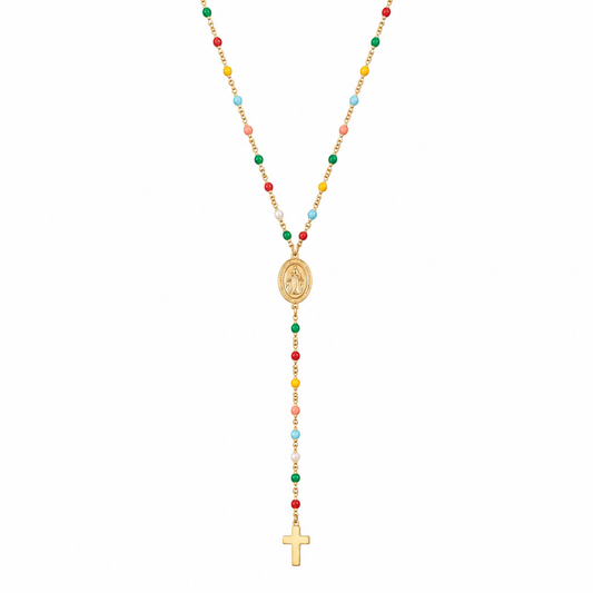 Collar Rosario-  Multicolor