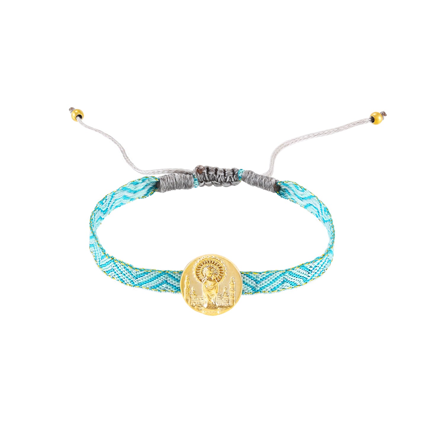 Pulsera virgen del Pilar - Turquesa