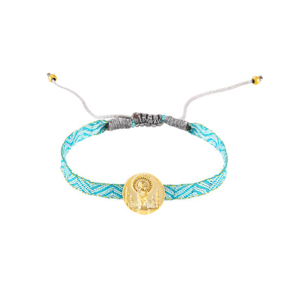 Pulsera virgen del Pilar - Turquesa