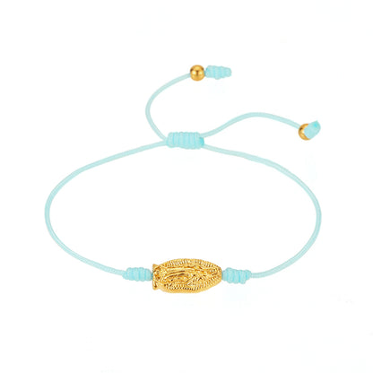 Pulsera virgen de Guadalupe - Turquesa
