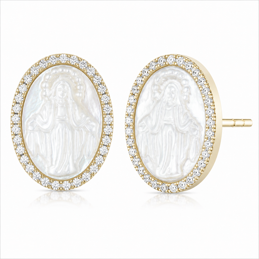 Pendientes Virgen Milagrosa