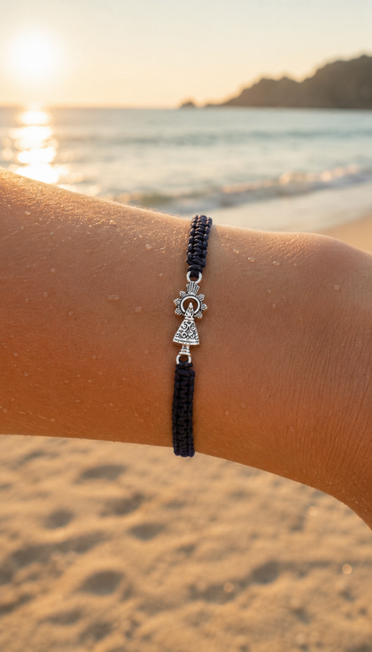 Pulsera virgen del Pilar - Azul marino
