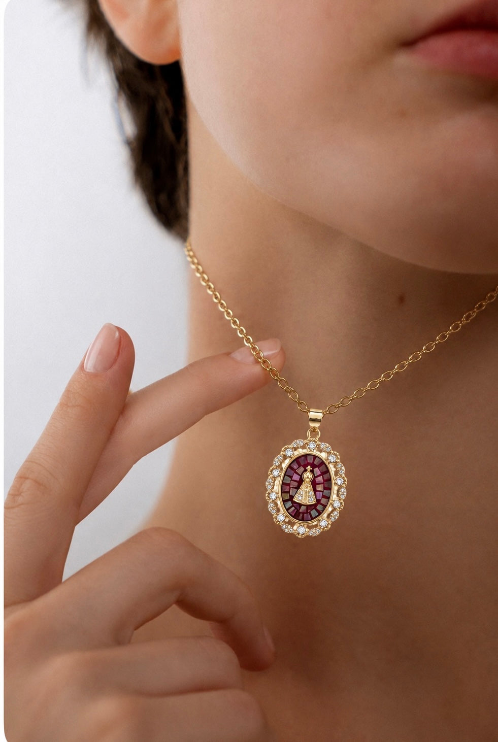 Collar Virgen de Covadonga