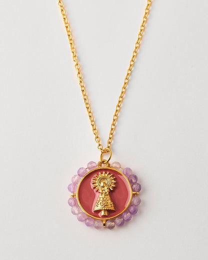 Collar medalla virgen del Pilar