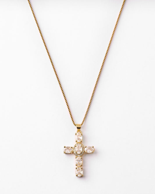 Collar Cruz Circonita