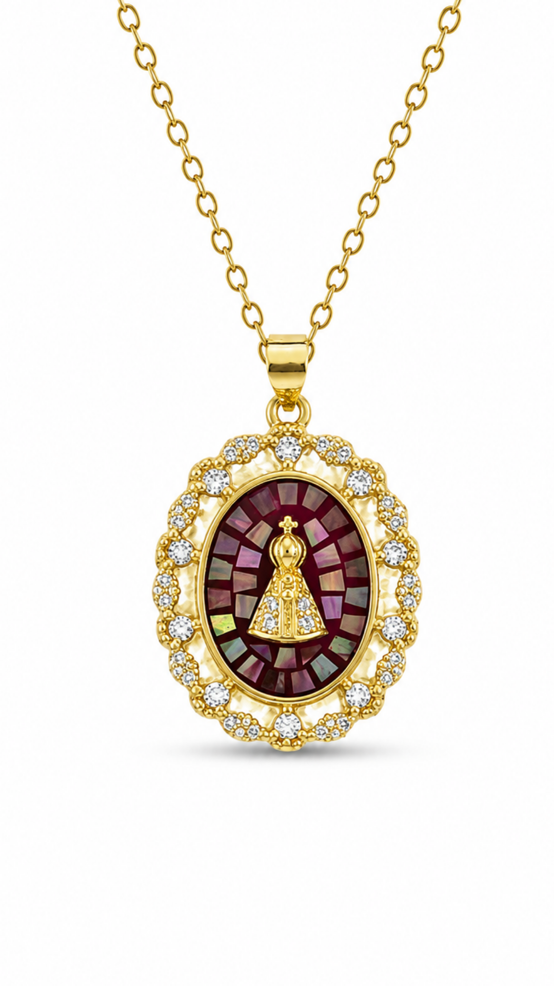 Collar Virgen de Covadonga