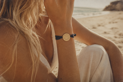 Pulsera Padre Nuestro - Azul Marino