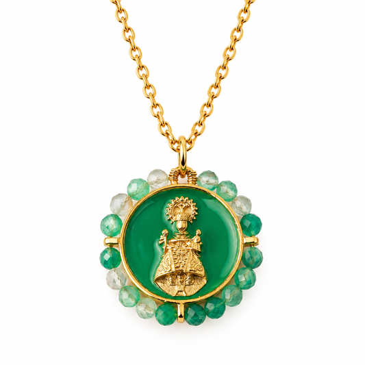 Collar Medalla Virgen Covadonga