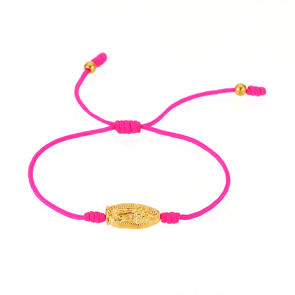 Pulsera virgen Guadalupe - Rosa