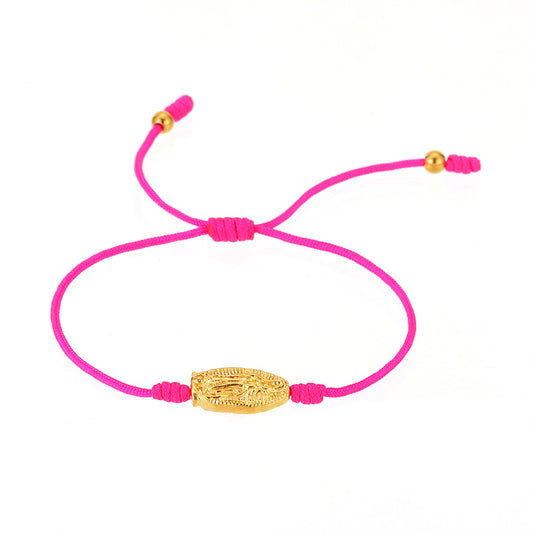 Pulsera virgen Guadalupe - Rosa